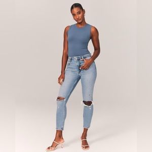 Abercrombie & Fitch Curve Love High Rise Skinny Jean
